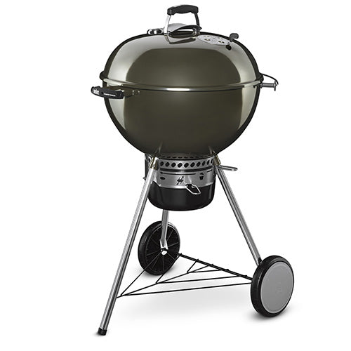 Barbecue a Carbone Weber Master-Touch ø 57 Cm Gbs Smoke Grey Grigio-1