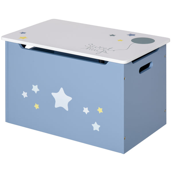 Aufbewahrungsbox für Spielzeug aus MDF, blau, 55 x 34 x 35,5 cm sconto