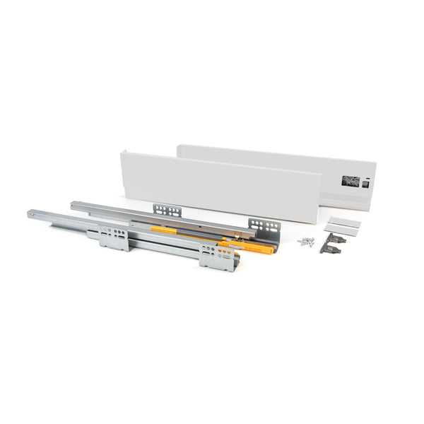 Schubladen-Kit für Concept Kitchen 50 kg H138 mm T 500 mm Emuca White Steel Soft Close online
