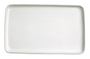 Set 6 Vassoi Snack Rettangolari 16x8x1,5 cm in Porcellana Allluminica Kaleidos Aluxina Bianchi-2