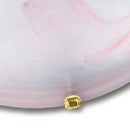 Plafoniera Vetro Sfumato Rosa Tonda 50 cm Interno Classico E27 Ambiente 32/04210-2