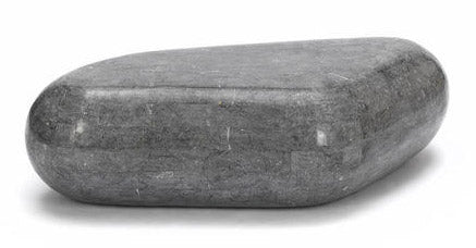 prezzo Couchtisch aus rautenförmigem Block aus Grey Stone Fossil Stone