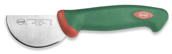 sconto Messer für Mehl und Pizza Klinge 8 cm Sanelli Premana Grün/Rot Anti-Rutsch-Griff