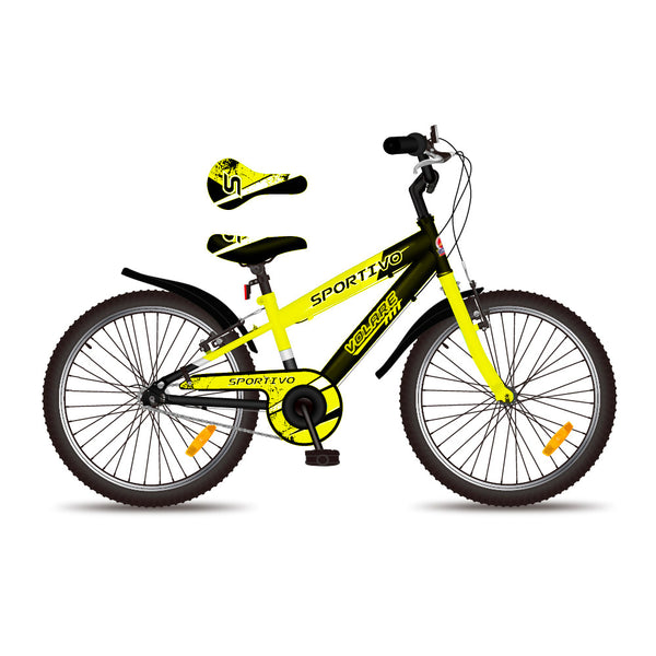 Bicicletta MTB Ragazzo 20” 7V in Metallo Sportivo Giallo prezzo