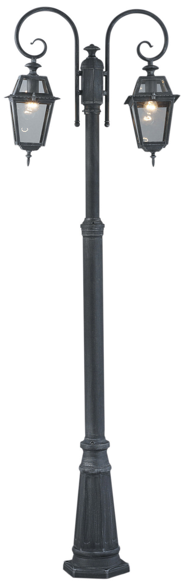 online Bauer Milano Grey Outdoor Pole Lamp H220 cm
