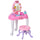 Spielzeugspiegel für Kinder mit rosa Hocker
