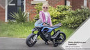Elektromotorrad für Kinder 6V Blau