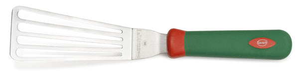 online Pfannenwender für Frittiertes, 16 cm lange Klinge, rutschfester Griff, Sanelli Premana, grün/rot