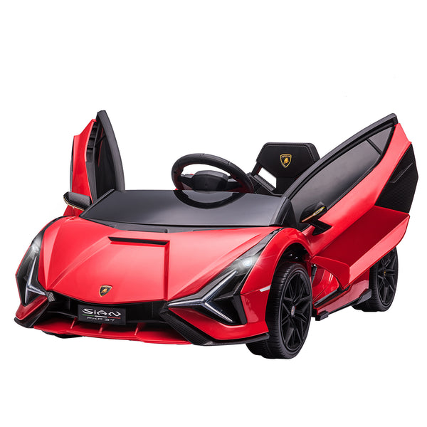 Elektroauto für Kinder 12V Lamborghini Sian FKP 37 Rot prezzo