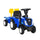 Aufsitztraktor mit Anhänger 91x29x44 cm für Kinder Blau