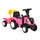 Aufsitztraktor mit Anhänger 91x29x44 cm für Kinder Rosa