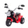 Elektromotorrad für Kinder 6V 3 Räder Rot