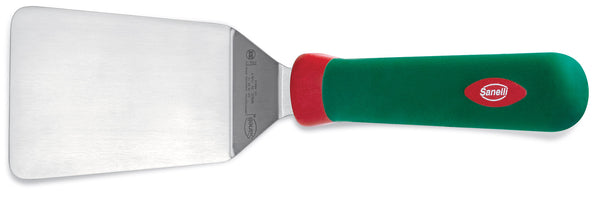 sconto Pfannenwender für Lasagnemesser 12 cm Anti-Rutsch-Griff Sanelli Premana Grün/Rot