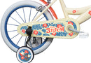 Bicicletta per Bambina 14" 2 Freni Stitch Bianca-4