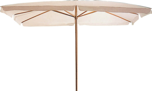 Sonnenschirm aus Holz 3x3m Bauer Weiß online