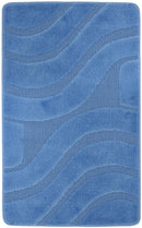 Tappeto Polipropilene Onda 60X100Cm Azzurro-3
