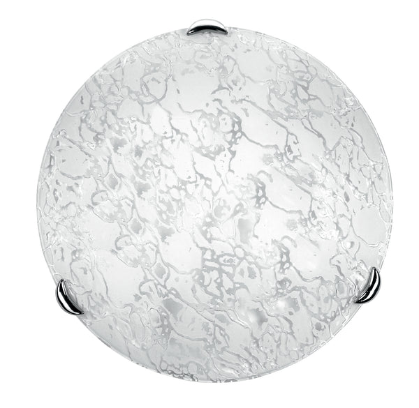 acquista Runde Glas-Deckenlampe Eis Dekoration Moderne Lampe Innenraum E27 Umwelt 41/01312