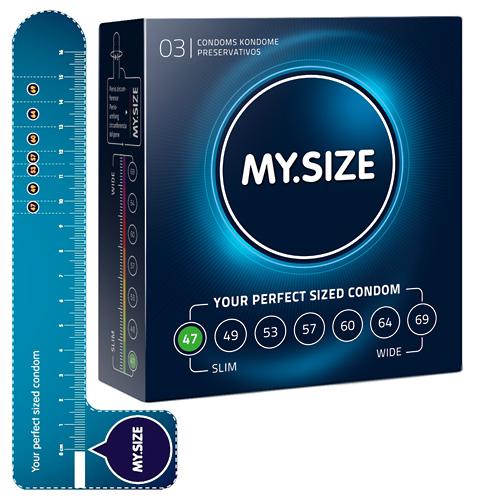 online My Size - Kondome - 47 3St