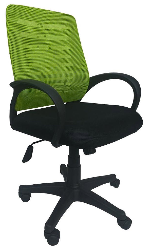 acquista Operativer Bürostuhl 60 x 54 x 103 cm in grünem Stoff