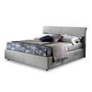 Letto Contenitore per Materasso 160cm con Rete Ortopedica a Doghe-1