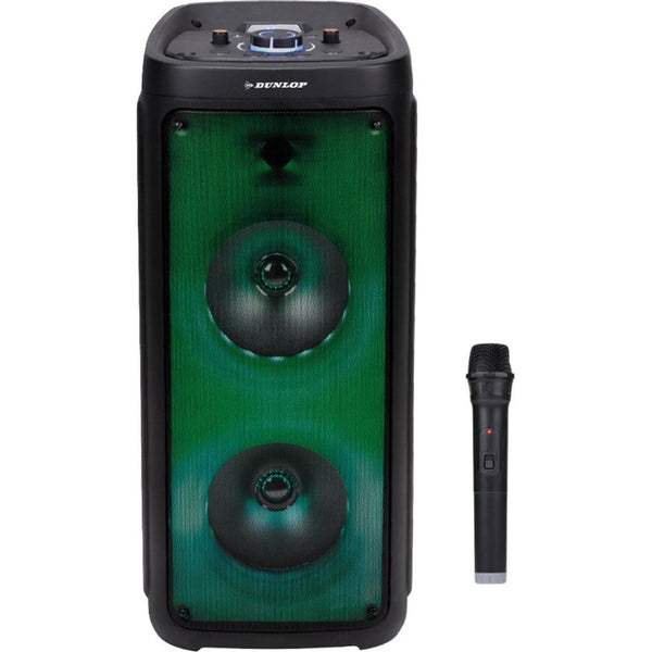 Altoparlante per Feste Dunlop Cassa Wireless Set Karaoke con Microfono e Luce prezzo
