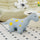Sedia Poltrona per Bambini a Forma di Dinosauro 90x30x50 cm con Seduta Morbida Grigio
