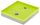 Base Portaciottolo per Fontane 40x40x8 cm in Metallo con Base in Cemento Belfer 42/BSE/10 Verde Acido