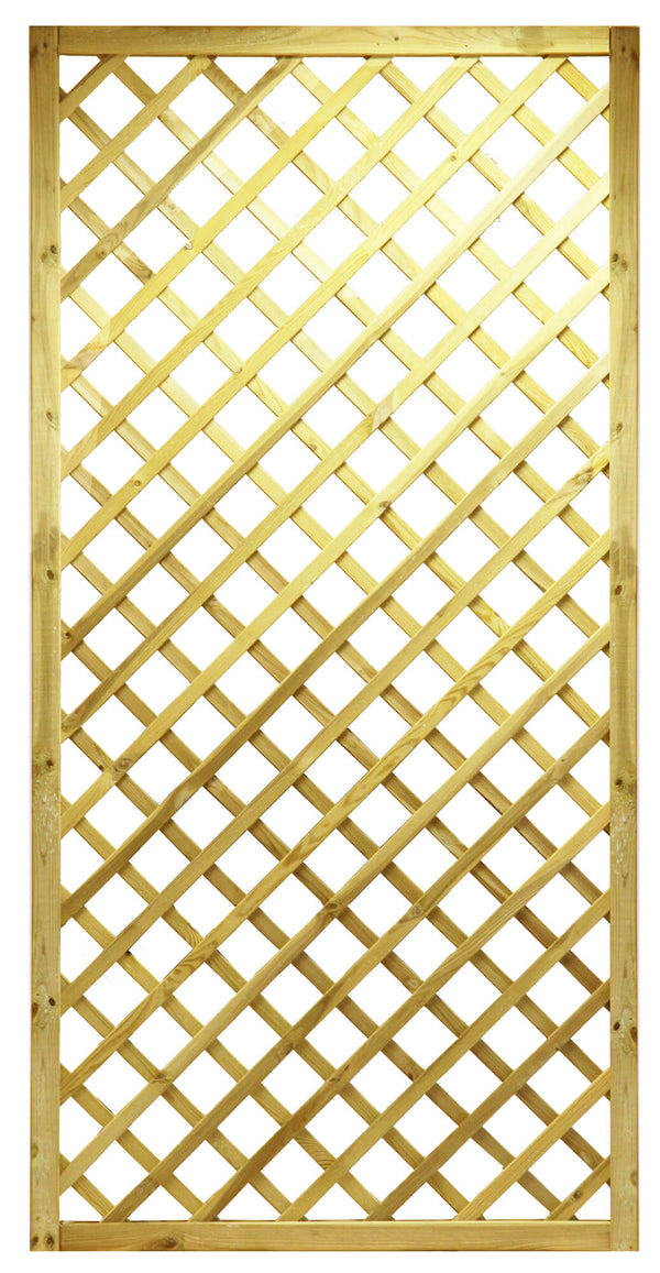 Holzgitter Sichtschutzgitter 6,5x6,5 cm Taini Alice Verschiedene Größen prezzo