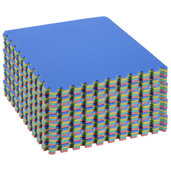 online Puzzlematte 32 Teile 63x63 cm aus farbigem weichem EVA