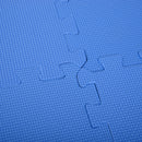 Tappeto Puzzle 32 Pezzi 63x63 cm in EVA Morbido Blu -7