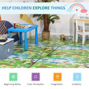 Tappeto Puzzle in EVA 24 Pezzi 61x61 cm Multicolore-6