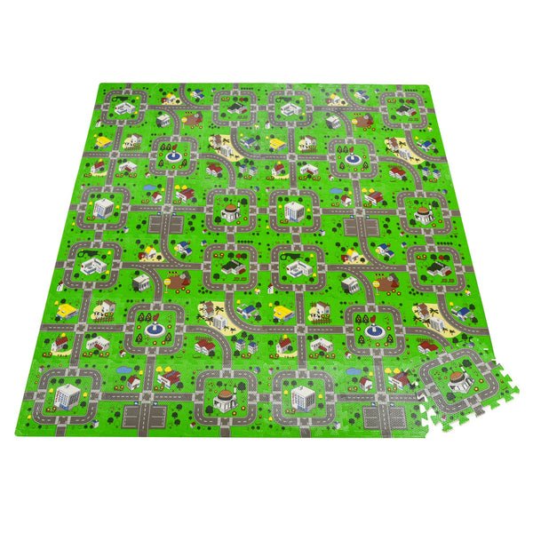 Puzzlematte für Kinder 182,5 x 182,5 cm in mehrfarbigem EVA acquista