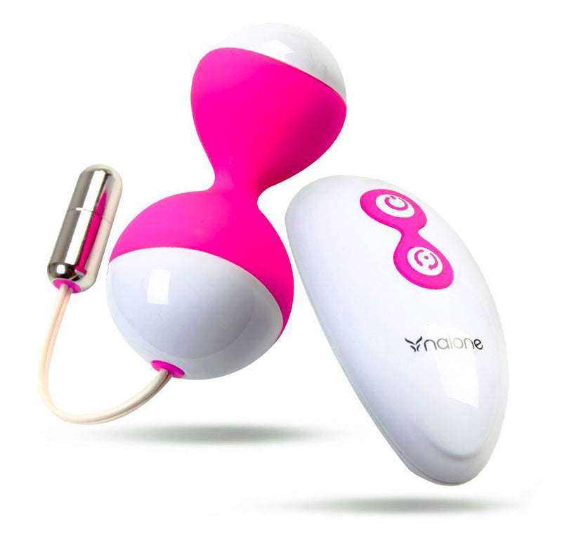 Stimolatore Vaginale Attrezzo di Kengel con Telecomando in Silicone Nalone Miu Miu-2