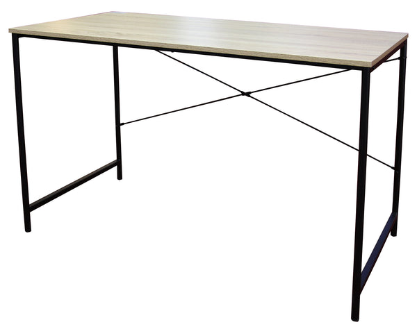 online Schreibtisch 120 x 60 x 75 cm aus Stahl und MDF-Holz