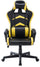 Ergonomischer Gaming-Stuhl aus Kunstleder Höhenverstellbar Motti Jerez Schwarz und Gelb