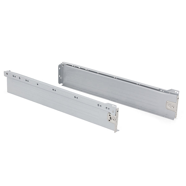 prezzo Emuca Aluminium Stahl lackiert Ultrabox H86 Schublade für Küche und Bad