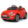 Elektroauto für Kinder 12V Fiat 500 Rot