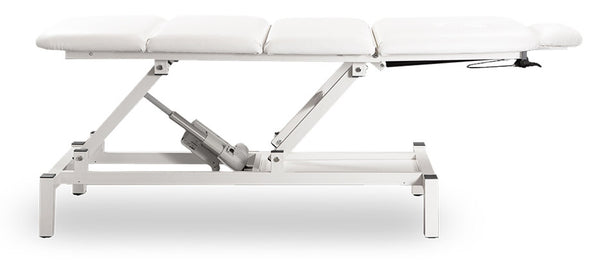 acquista Elektrische Physiotherapie-Massageliege 4-teilig 190x65x55/85cm Benotti Ascot Weiß