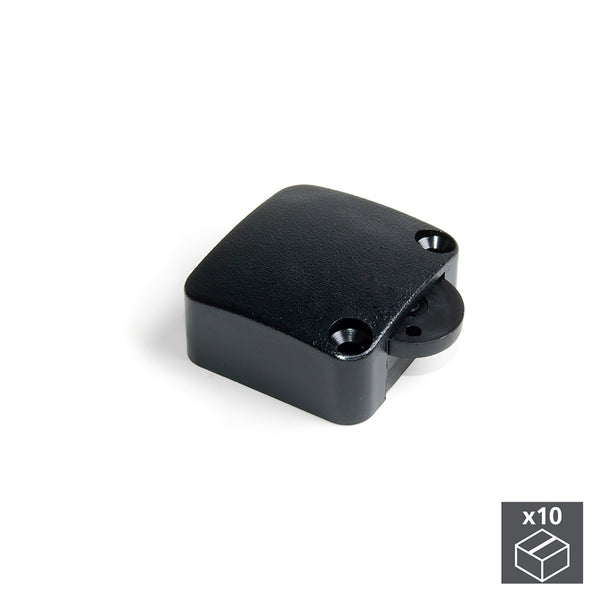 Emuca Schalter für Schranktüren aus schwarzem Kunststoff, 10 Stück online