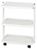 Carrello Porta strumenti 3 Ripiani in Acciaio Nasti Bianco-1