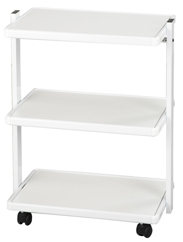 online Instrumentenwagen 3 Böden aus weißem Nasti-Stahl