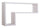Mensola da Parete a Forma di L 61x37x15,5 cm in Fibra di Legno Lettera Rovere Imperiale