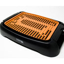 Bistecchiera Grill Elettrico 1250W Barbecue Senza Fumo Mediashopping Master Copper-1