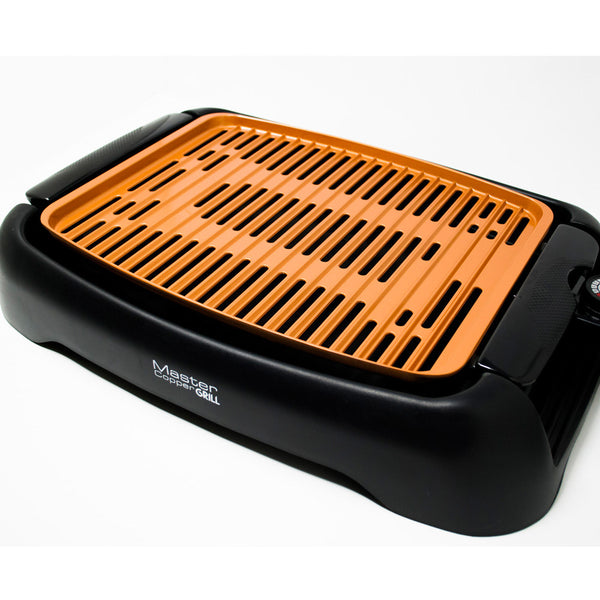 acquista Elektro Griddle Grill 1250W rauchfreier Grill Mediashopping Master Copper