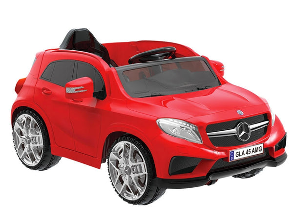 prezzo Elektroauto für Kinder 12V Mercedes GLA 45 AMG Rot