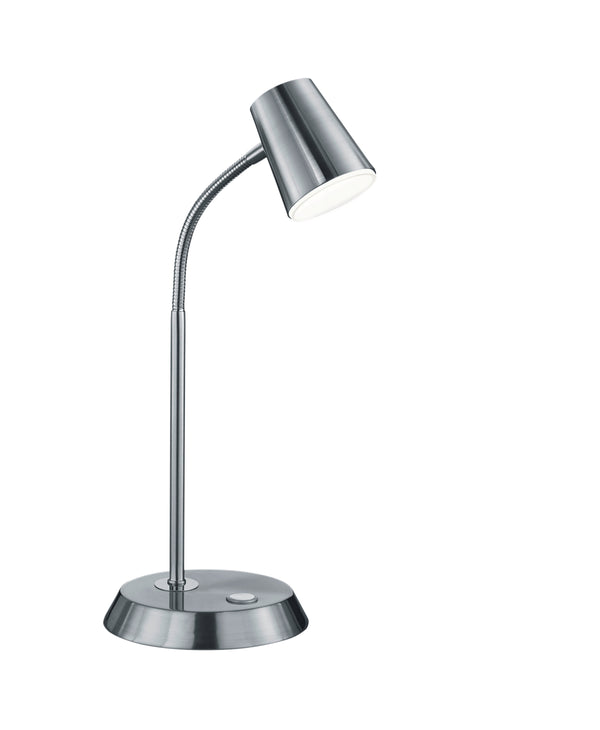 prezzo LED-Tischlampe für den Innenbereich aus matt vernickeltem Metall