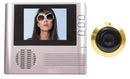 Spioncino per Porta Digitale con Visore LCD e Occhiello Oro Bauer-1