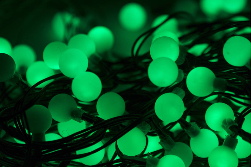 Mantello Luminoso di Natale 108 LED 1,8m Multicolor Soriani Sfere-7
