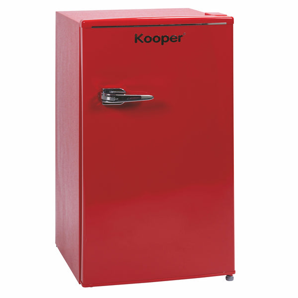 online Vintage Single Door Kühlschrank 90 Liter 60W Klasse A+ Kooper Rot