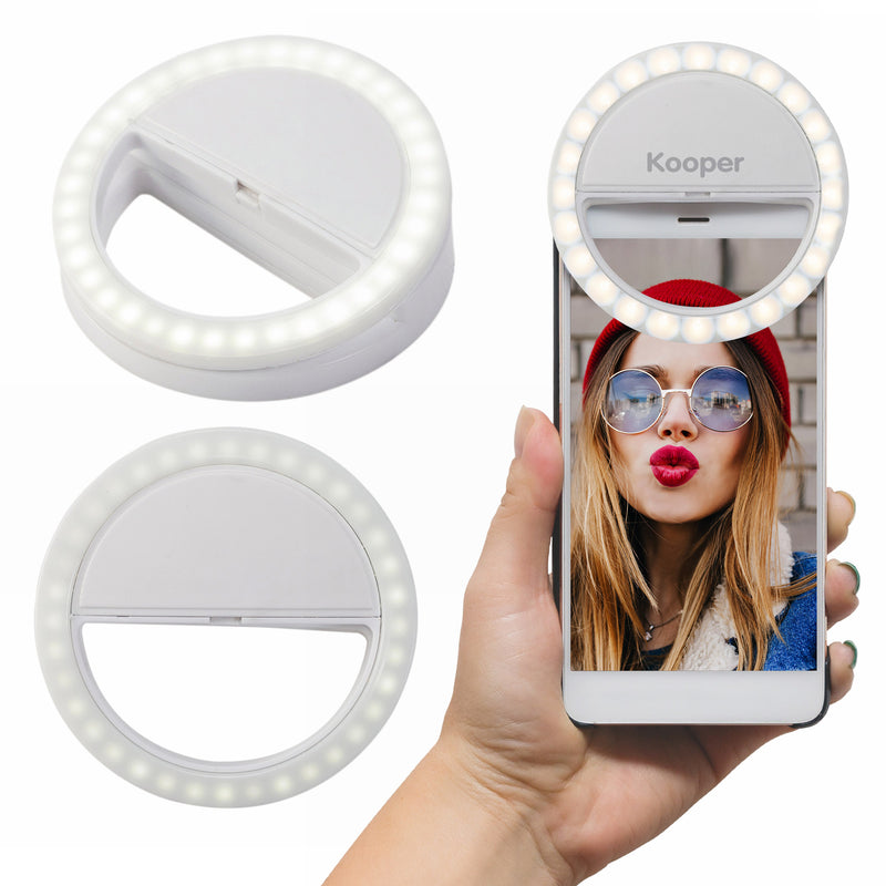 Lampada a LED Portatile per Selfie Tik Tok Youtube Kooper Ring Light-1